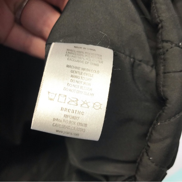 Prana Arden Black Winter Parka Size Small - Picture 9 of 10